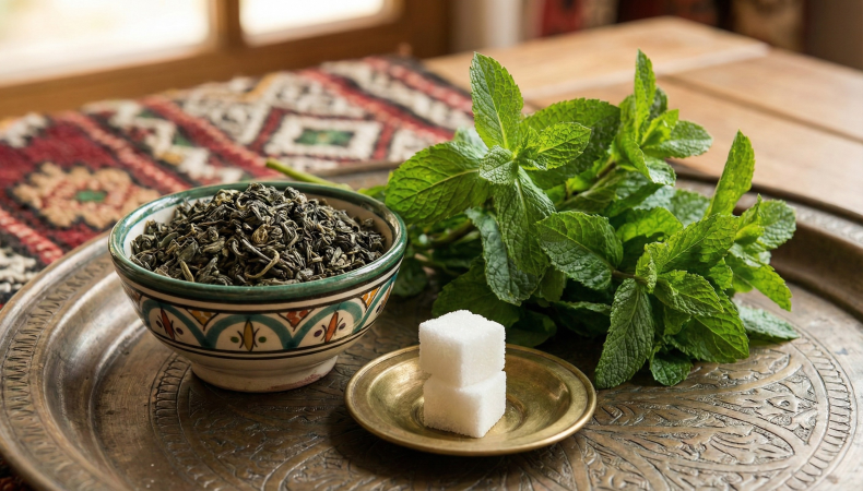 How to make mint tea ingredients 